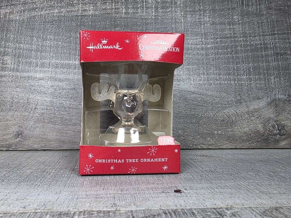 Hallmark National Lampoons Christmas Vacation Moose Mug Ornament b42